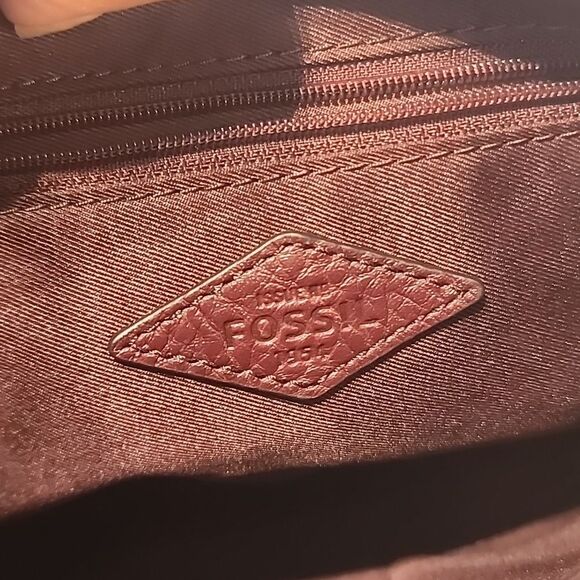 Fossil Brown Crossbody Bag - Picture 6 of 6